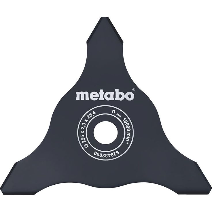 Ruohotrimmerin terä Metabo 3-teräinen