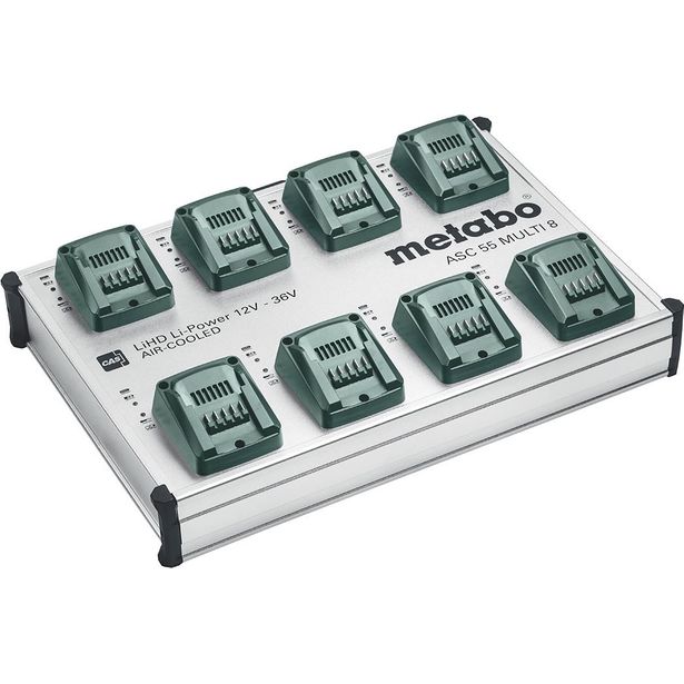 Laturi Metabo 12-36V 8-porttinen