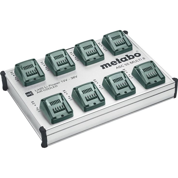 Laturi Metabo 12-36V 8-porttinen