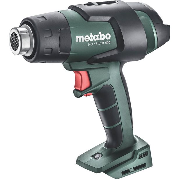 Kuumailmapuhallin Metabo HG 18 LTX 500 18V ilman akkua ja laturia