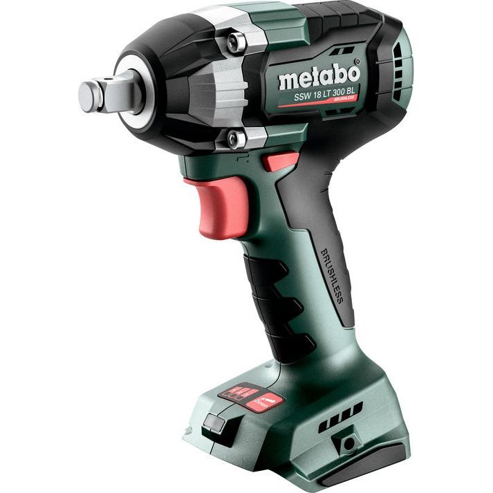 Akkumutterinväännin Metabo SSW 18 LT 300 BL 1/2" ilman akkua ja laturia