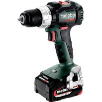 Akkuruuvinväännin Metabo BS 18 LT BL sisältää 2x5.2Ah Li-Power-akut