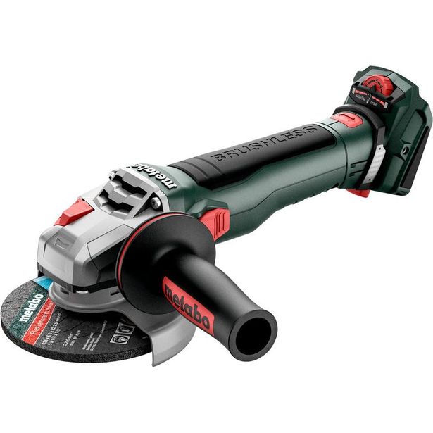Akkukulmahiomakone Metabo WVB 18 LT BL 11-125 Quick muovilaatikossa