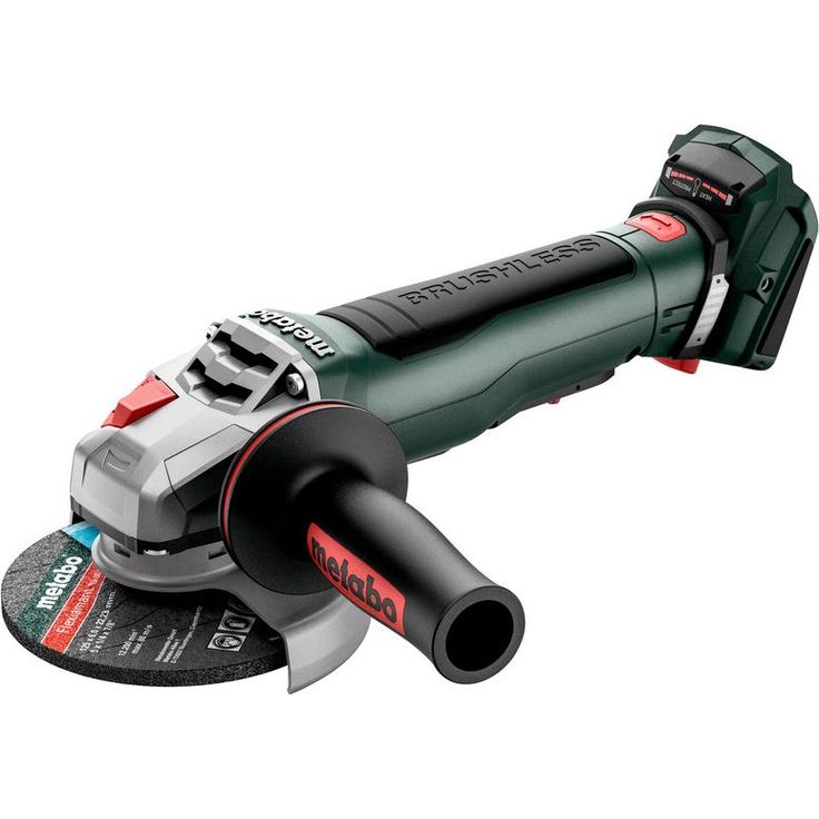 Akkukulmahiomakone Metabo WPB 18 LT BL 11-125 Quick muovilaatikossa