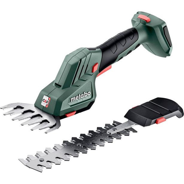 Akkuruohonleikkuri Metabo RM 36-18 LTX BL 36 sisältää 2x5.2 Ah akkuja ja laturin
