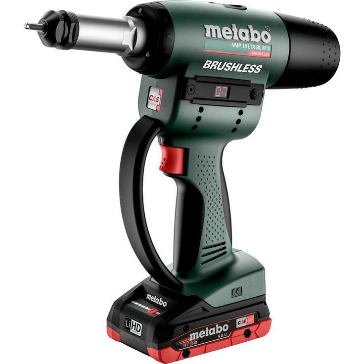 Niittipistooli Metabo NMP 18 LTX BL M10 2x4,0Ah LiHD