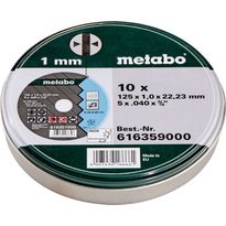 Katkaisulaikka Metabo metalli/INOX 10kpl
