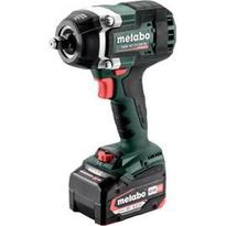 Akkumutterinväännin Metabo SSW 18 LTX 800 BL 1/2&quot; sisältää 2x5.2Ah akut ja laturin