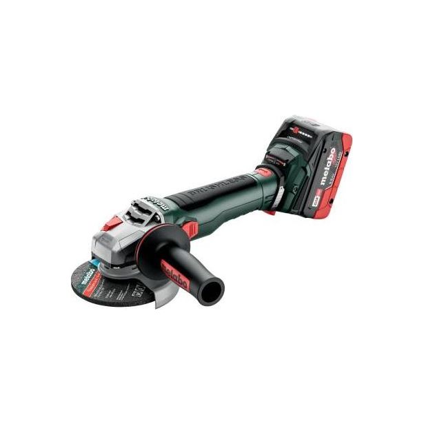 Akkukulmahiomakone Metabo WB 18 LT BL 11-125 Quick sisältää 2x5.5Ah akut ja laturin