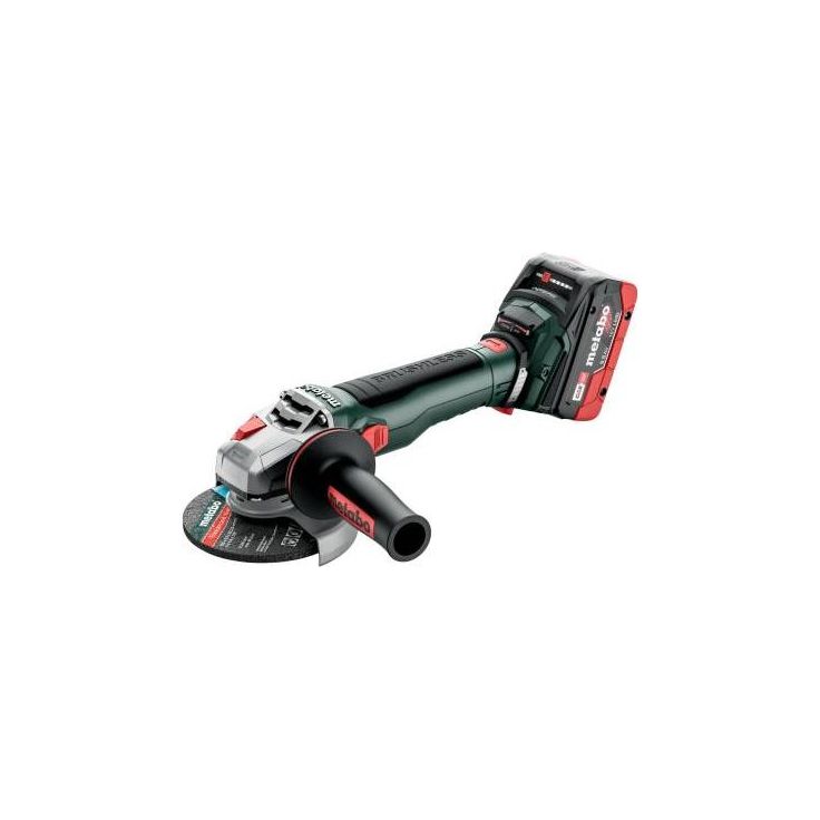Akkukulmahiomakone Metabo WB 18 LT BL 11-125 Quick sisältää 2x5.5Ah akut ja laturin