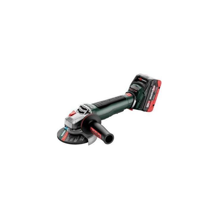 Akkukulmahiomakone Metabo WPB 18 LT BL 11-125 Quick sisältää 2x5.5Ah akut ja laturin