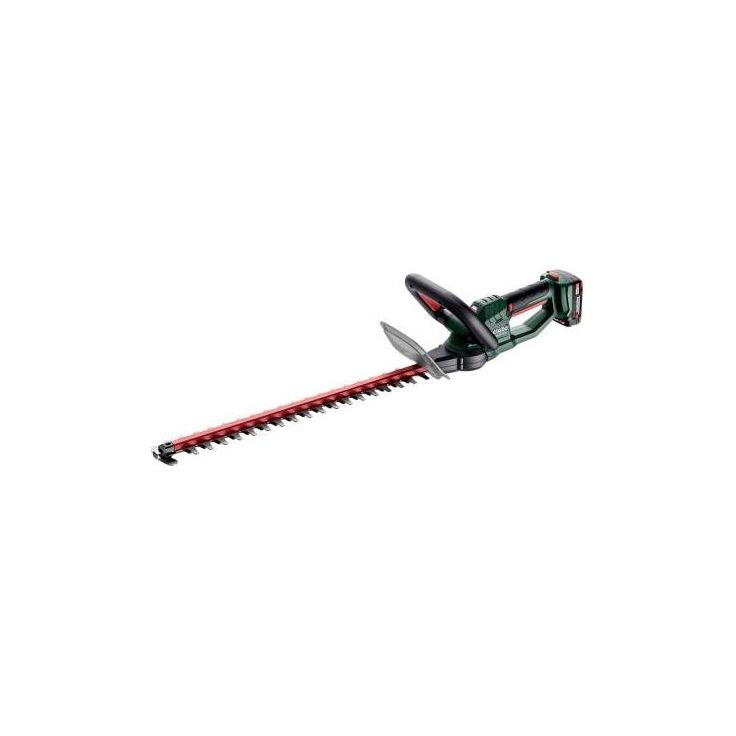 Akkupensasleikkuri Metabo HS 18 LTX 55 sisältäen 2x2Ah akut ja laturin