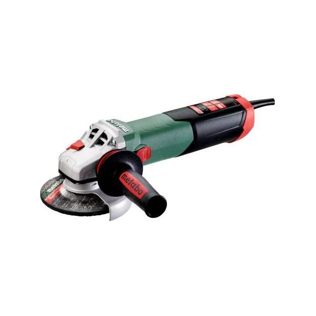 Kulmahiomakone Metabo WE 19-125 Q M-Brush 1900W kartonkipakkauksessa
