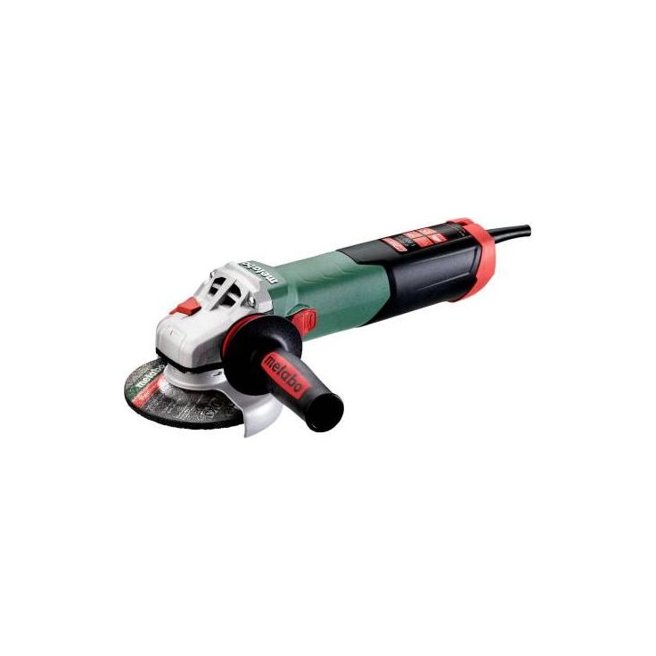 Kulmahiomakone Metabo WE 19-125 Q M-Brush 1900W kartonkipakkauksessa