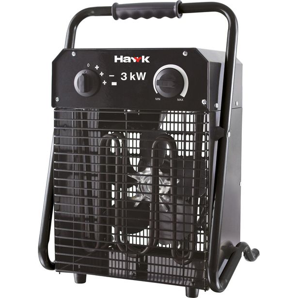 Lämpöpuhallin Hawk 3 kW 1-vaihe