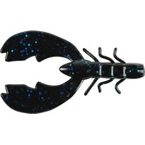 Viehe Berkley Chigger Craw 8cm Black Red Fleck 10kpl
