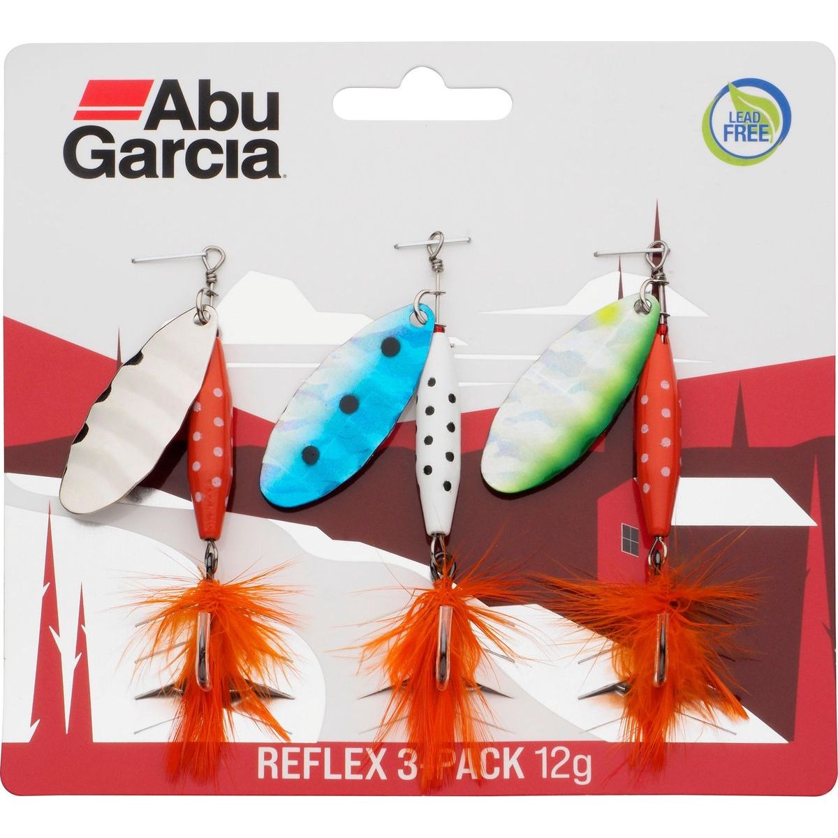 Lippasetti Abu Garcia Reflex 3kpl 18g Lead Free