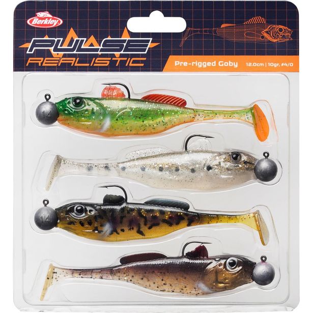 Viehesarja Berkley Pulse Realisticgoby 12cm 4kpl