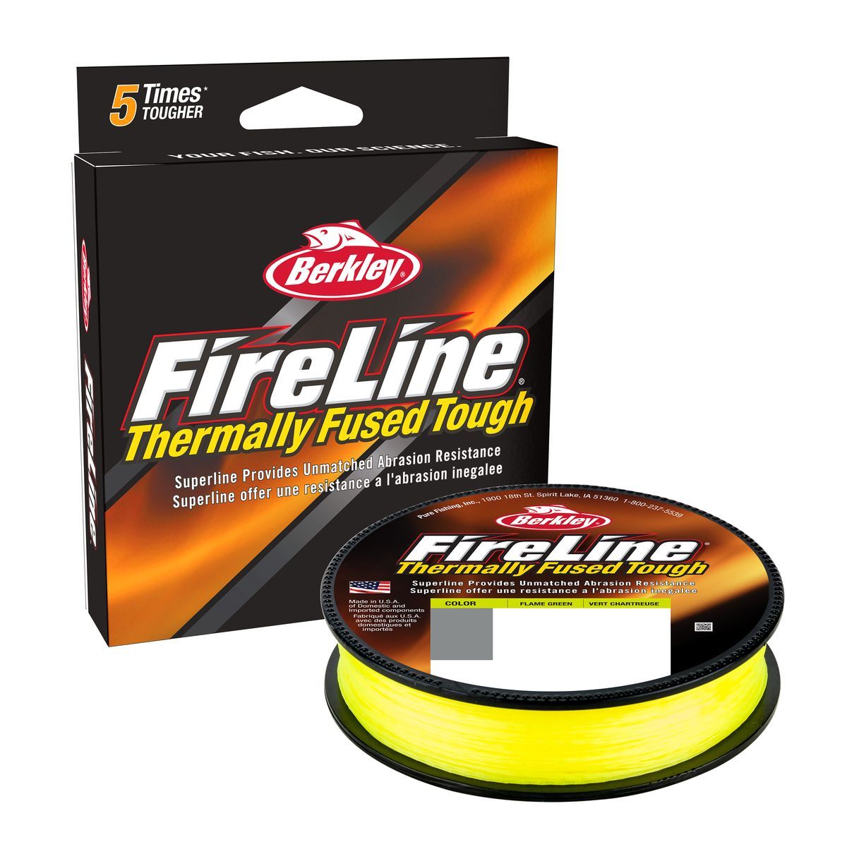 Kuitusiima Berkley FireLine 0.17mm 150m Fl.green