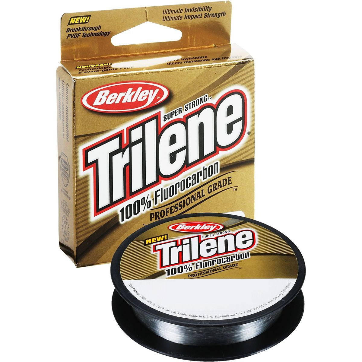 Fluorocarbon-siima Berkley Trilene 50m kirkas 0.15mm