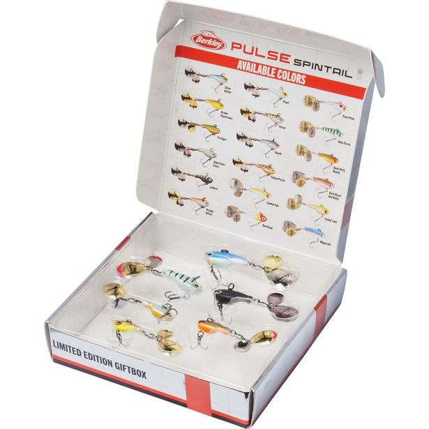 Lahjapakkaus Berkley Pulse Spintail 6kpl