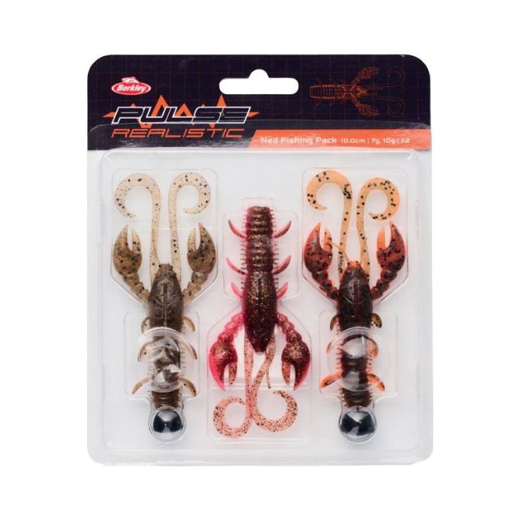 Kalastussarja Berkley Ned Fishing Pack 7/10g