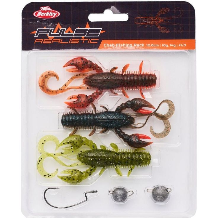 Kalastussarja Berkley Cheburashka Fishing Pack 10/14g