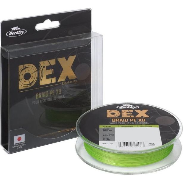 Siima Berkley DEX x8 PE 150m Chartreuse