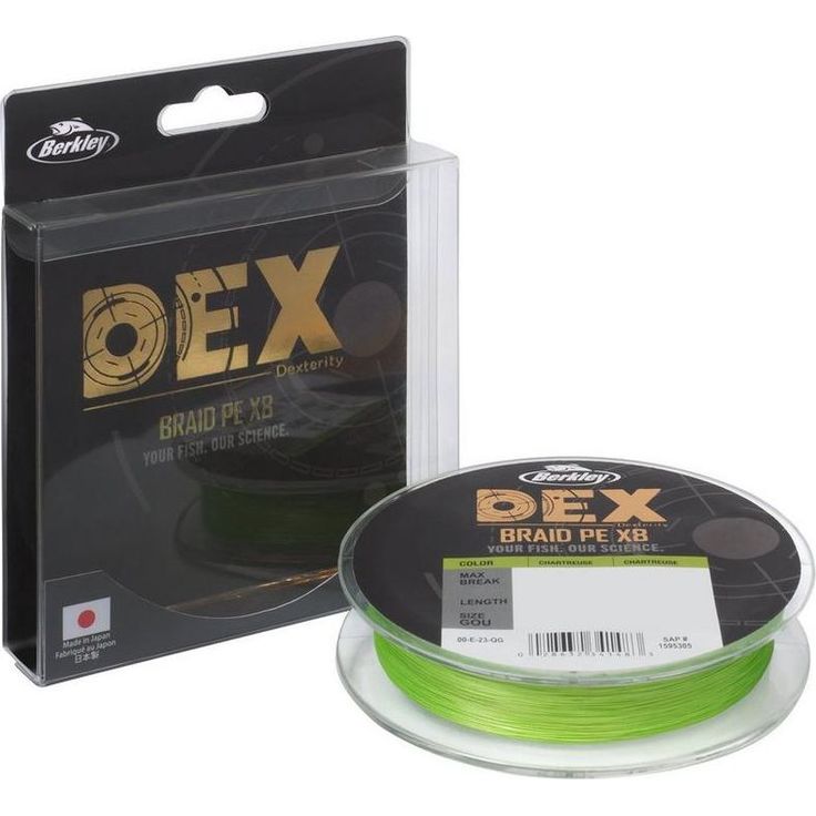 Siima Berkley DEX x8 PE 150m Chartreuse