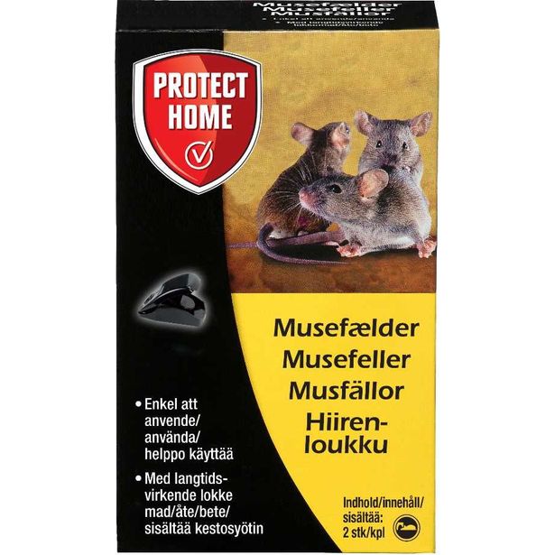 Hiirenloukku Protect Home Snap muovia 2kpl