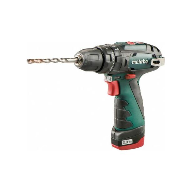 Akkuiskuporakone Metabo PowerMaxx SB 10.8V sisältää 2x2.0Ah akut
