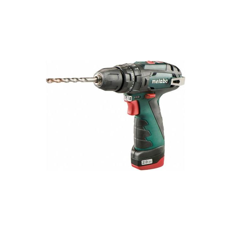 Akkuiskuporakone Metabo PowerMaxx SB 10.8V sisältää 2x2.0Ah akut