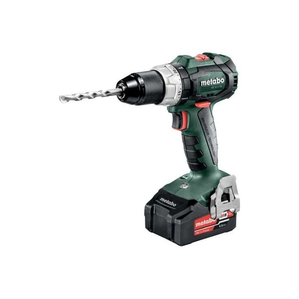 Akkuporakone/ruuvinväännin Metabo BS 18 LT BL 18V sisältää 2x4,0Ah akut ja laturin
