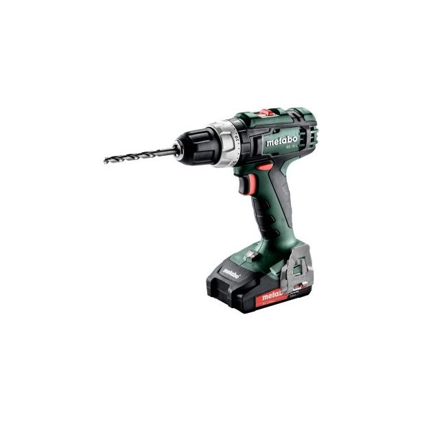 Akkuporakone/ruuvinväännin Metabo BS 18 L 18V sisältää 2x2.0Ah akut ja laturin