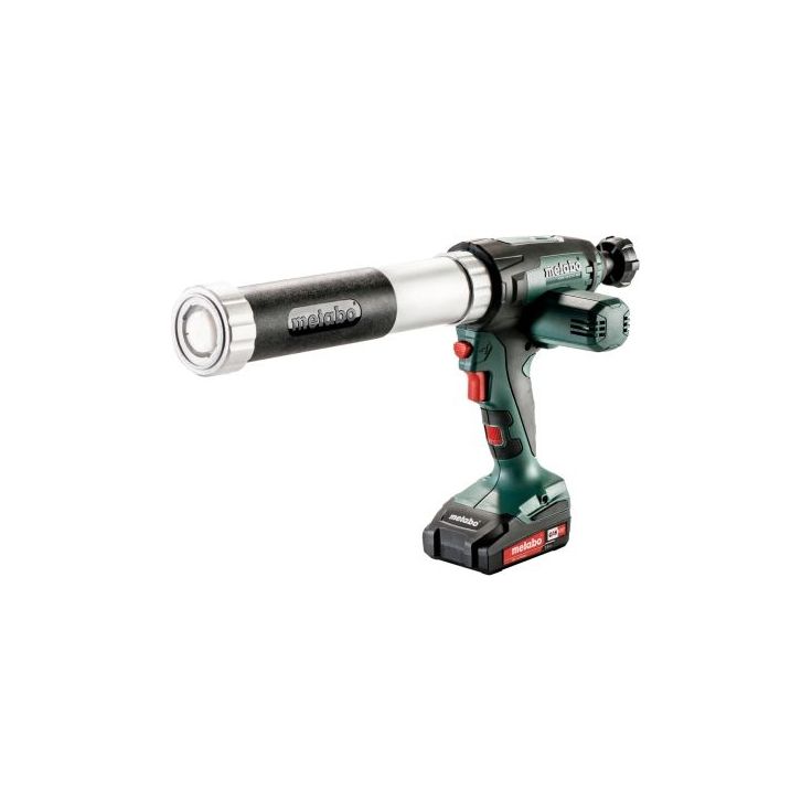 Saumapistooli Metabo KPA 18 LTX 400 18V sisältää 1x2.0Ah akun ja laturin