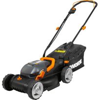 Akkuruohonleikkuri Worx WG779E.1 2x20V 34cm sisältää 2x4 Ah akun ja laturin