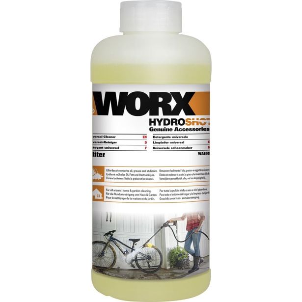 Polkupyörän puhdistusaine Worx WA1900 1l