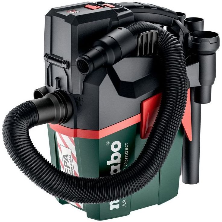 Märkä- ja kuivaimuri Metabo AS 18 HEPA PC Compact 18V ilman akkua ja laturia
