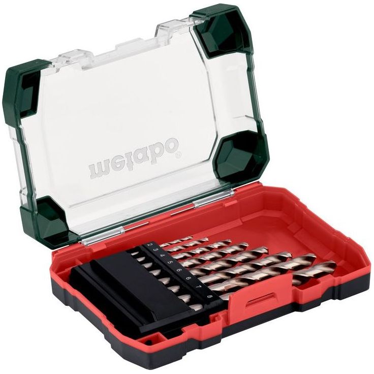 Poranteräsarja Metabo HSS-G SP 8 osaa