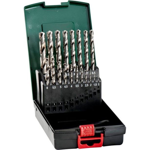 Poranteräsarja Metabo HSS-G SP 19 osaa