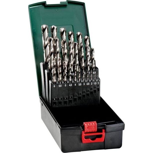 Poranteräsarja Metabo HSS-G SP 25 osaa