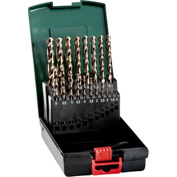 Poranteräsarja Metabo HSS-CO SP 19 osaa