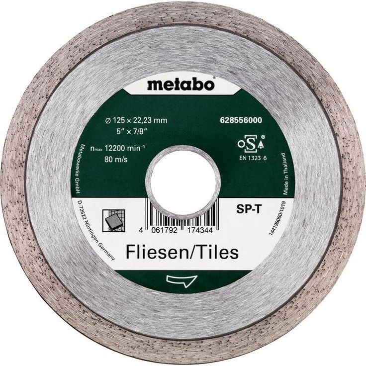 Timanttikatkaisulaikka laattoihin Metabo SP-T Ø125x22.23mm