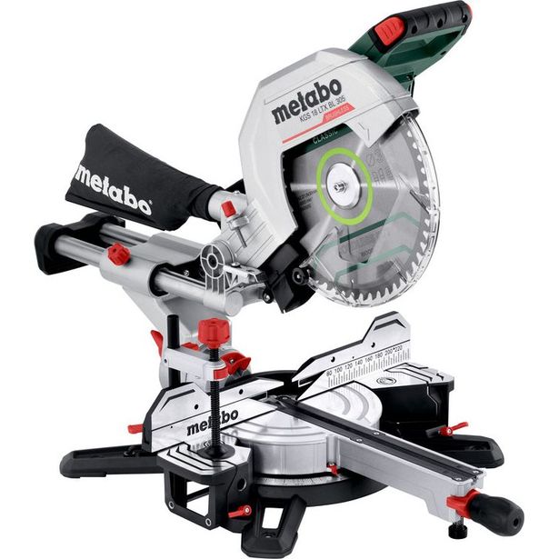 Katkaisu- ja jiirisaha MetabokgS 18 LTX BL 305 18V sisältää 2x8,0 Ah akut ja laturin