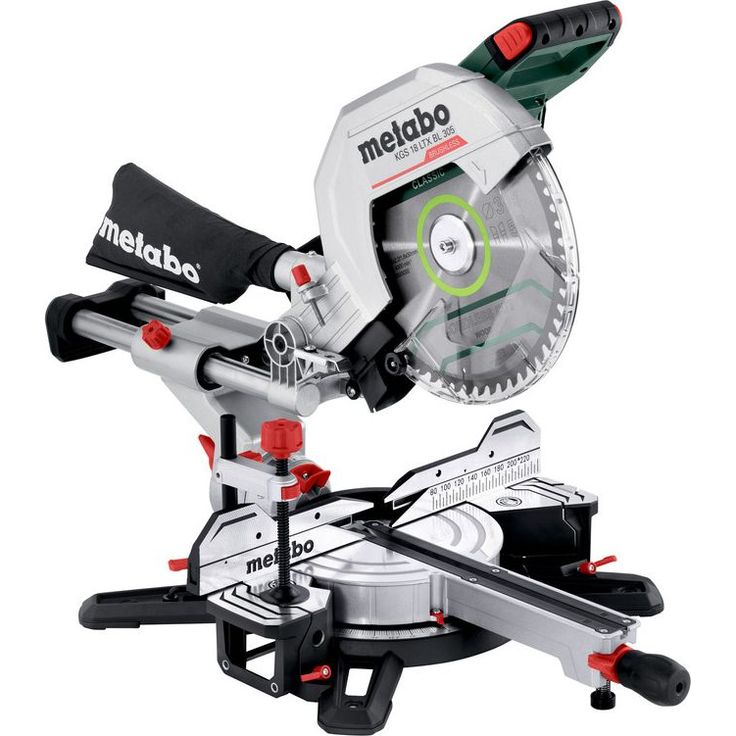 Katkaisu- ja jiirisaha MetabokgS 18 LTX BL 305 18V sisältää 2x8,0 Ah akut ja laturin