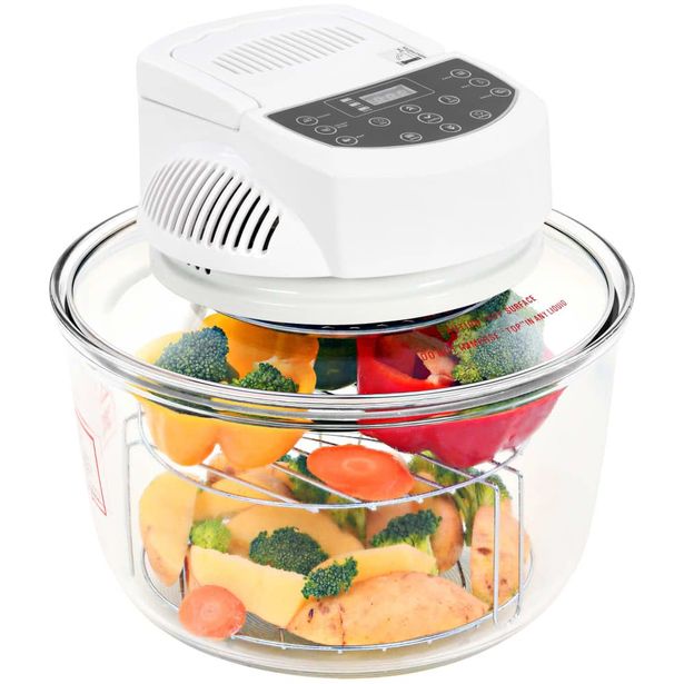 Halogeenikiertoilmauuni digitaalisella ajastimella 1400w 17l_1