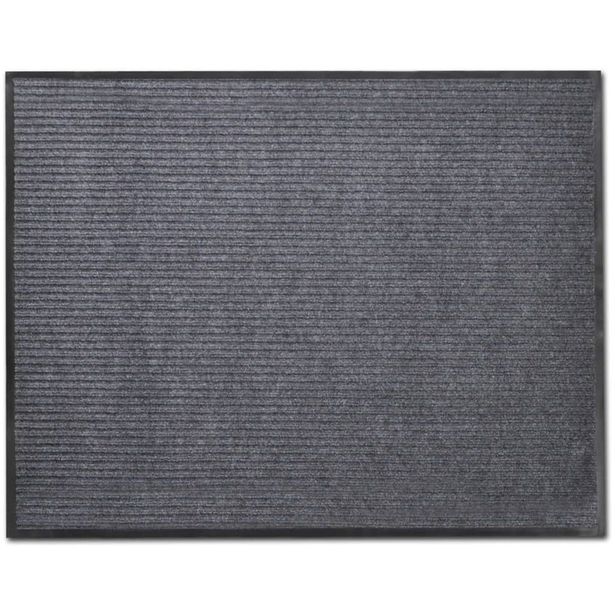 Harmaa pvc ovimatto 120 x 180 cm_1