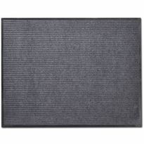 Harmaa pvc ovimatto 90 x 150 cm
