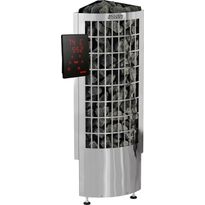 Sähkökiuas Harvia Cilindro Corner PCC70XE Steel, 6,8kW, 6-10m³, erillinen ohjaus