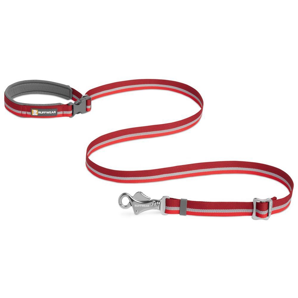Heijastava Talutin RuffWear Crag, Cindercone Red, 1-1,8 m